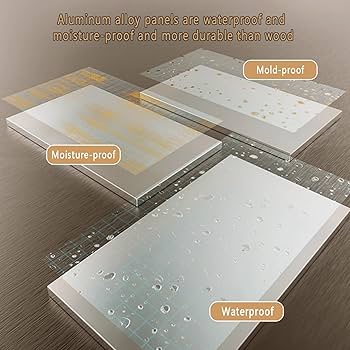 Amazon.co.jp: LEDバスルームミラーキャビネット アルミニウム