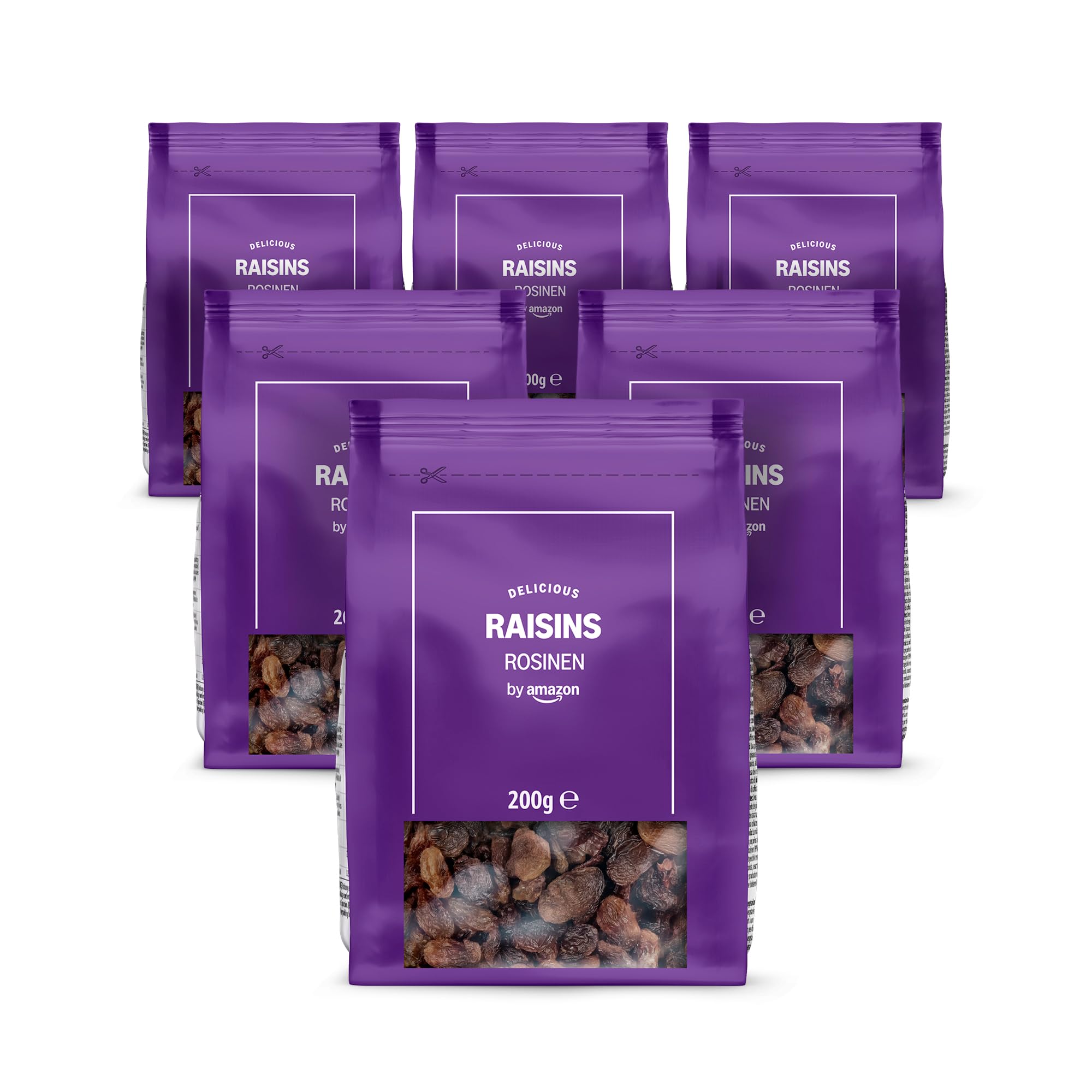 by Amazon UVAS PASAS 6 x 200 g