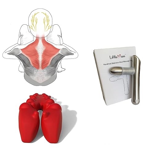 Ultimate Muscle Relief Bundle Trapezius Trigger Point Massager & T-Bar