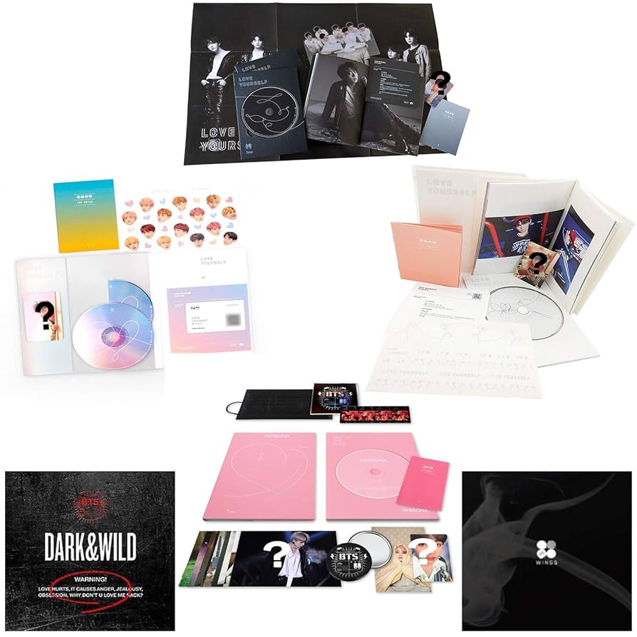BTS - BTS: Album Collection - 6 Limited Edition Boxed Sets
