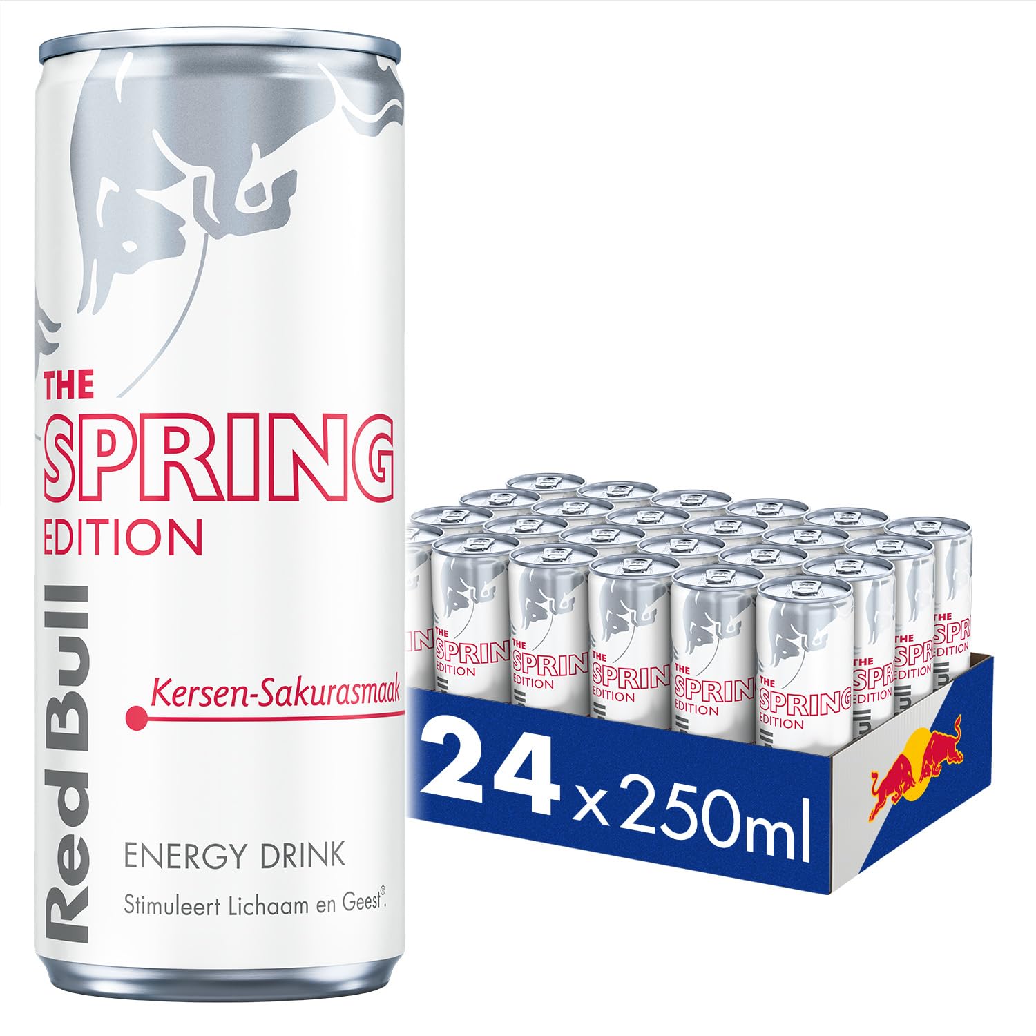 Red Bull Energy Drink Spring Edition mit Kirsch-Sakura-Geschmack 24x250ml (24pack)