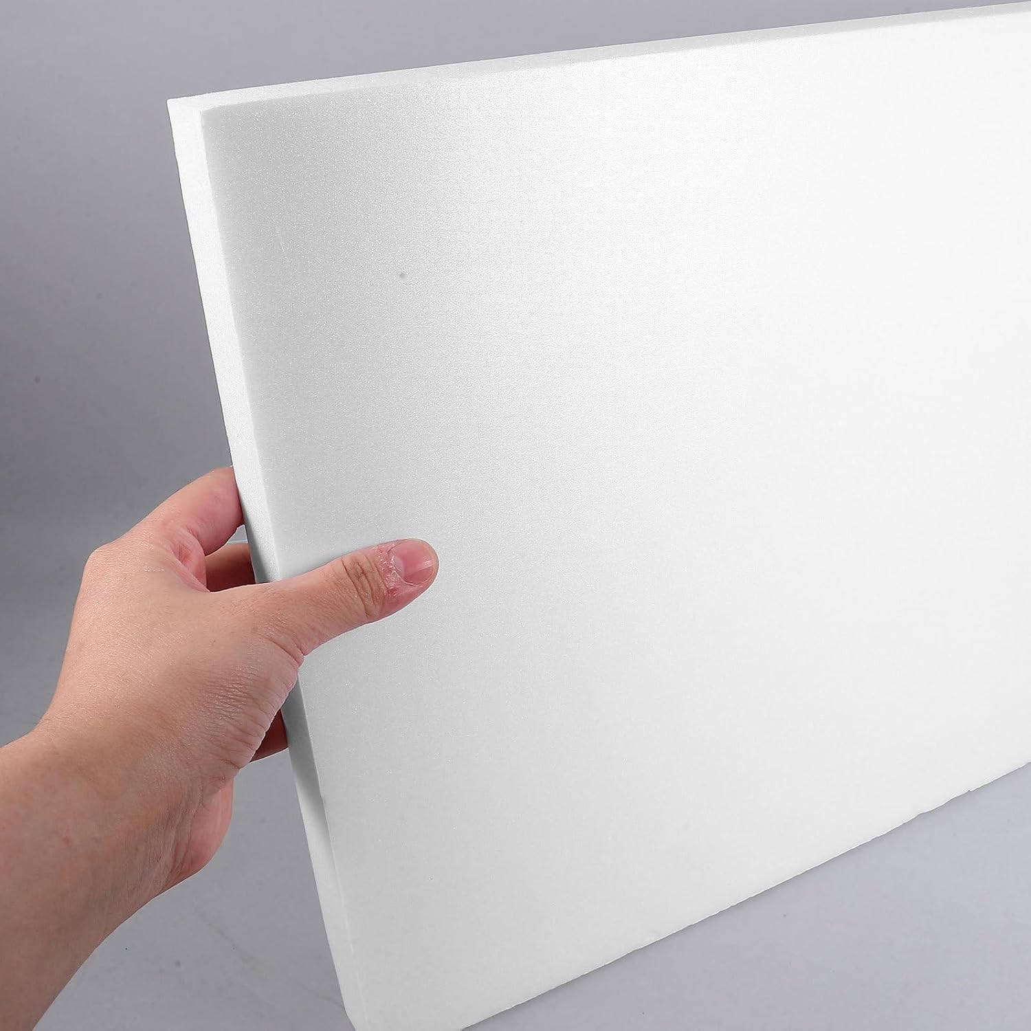 BESTYASH 2pcs White Pu Foam Sheets High Density Packaging Foam Pads with Versatile Size and Superior Protection for Shipping and Packing