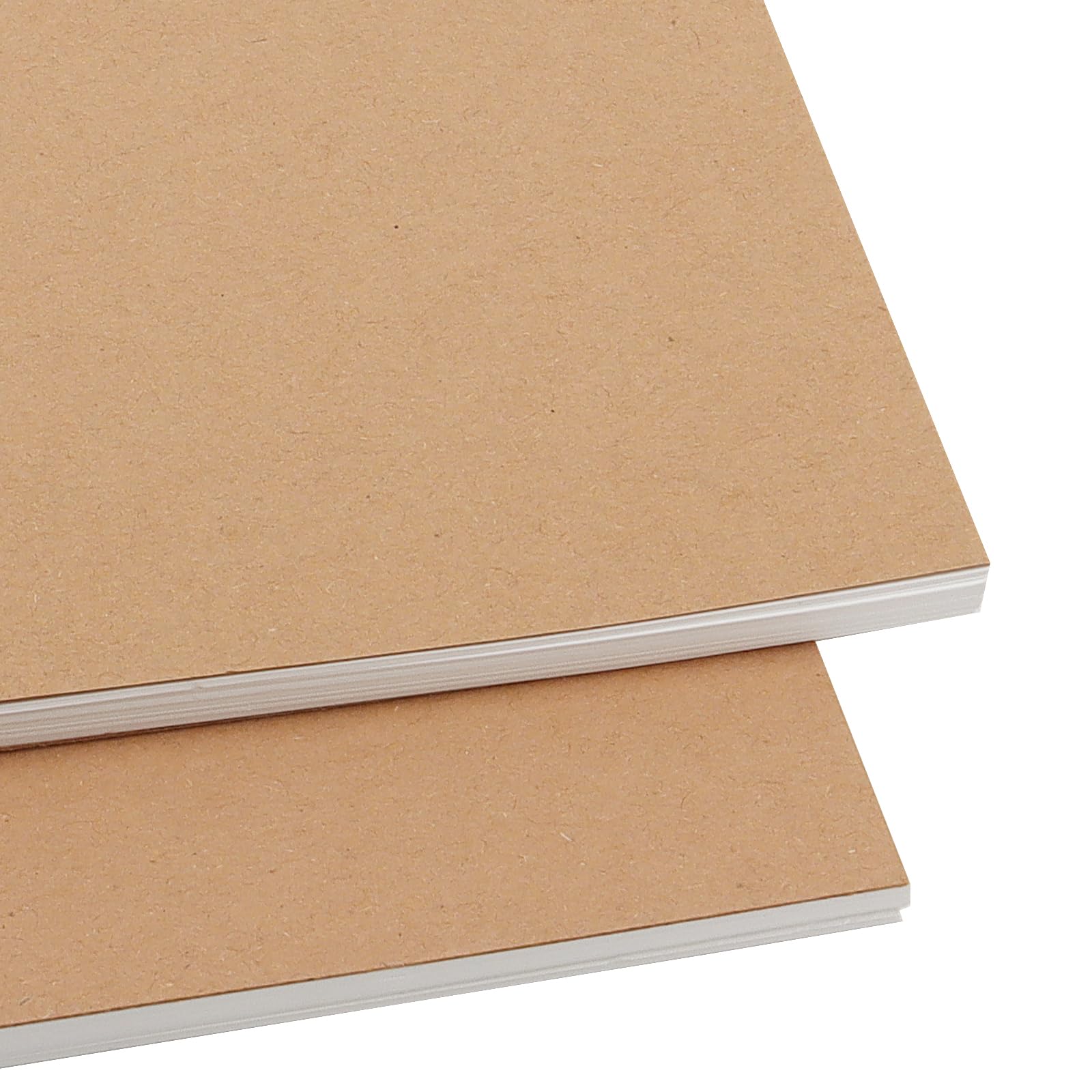SOUJAP - Cuaderno de bocetos en espiral (A6, 60 hojas/120 páginas, cuaderno de dibujo en espiral, cuaderno de dibujo kraft con encuadernación superior para bocetos, dibujo y escritura