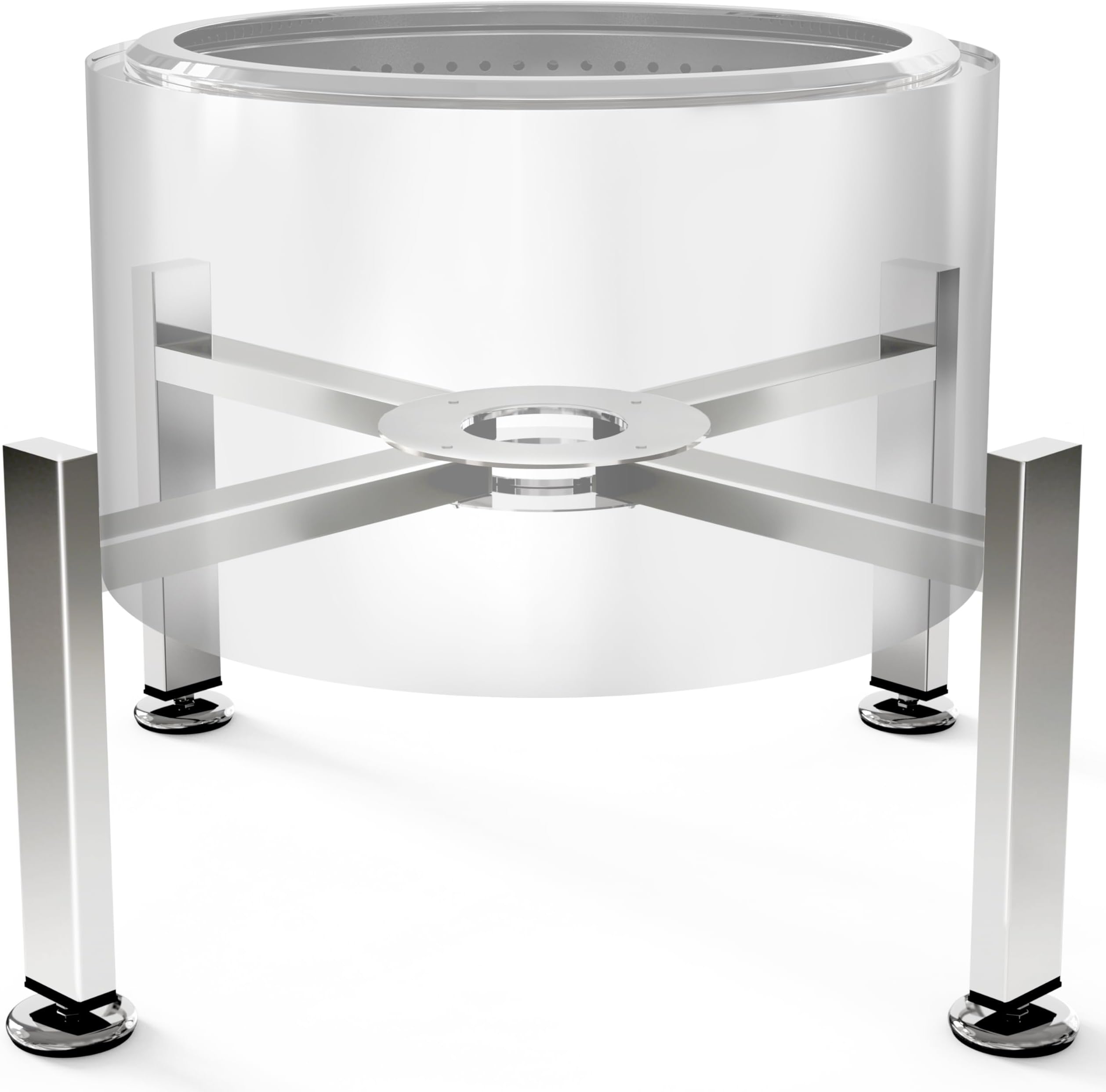 Amazon.com : 15-27 inch Fire Pit Stand, Stainless Steel Retractable ...