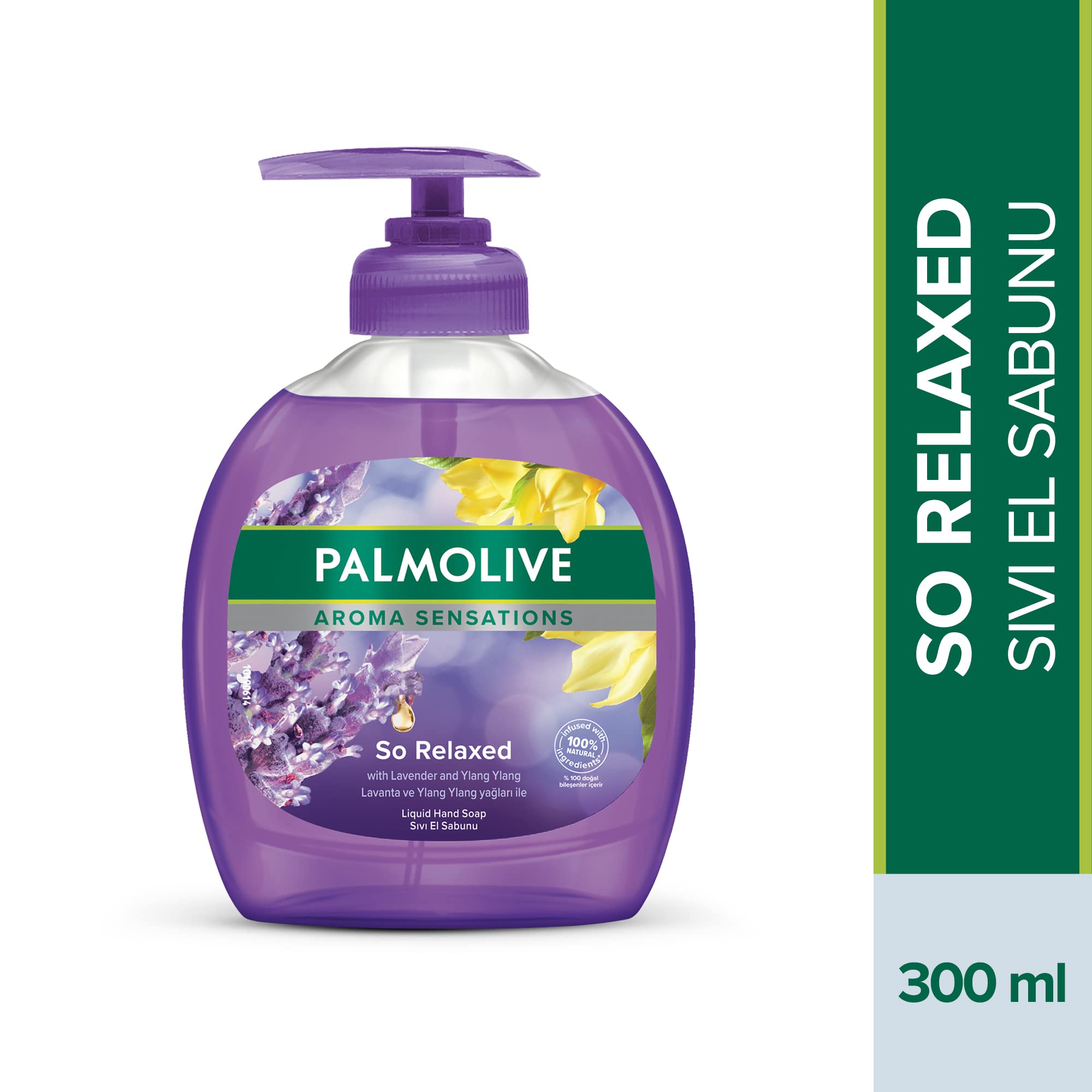 Palmolive Aroma Sensations So Relaxed Ylang Ylang Öz Yağı ve İris Özü ile Sıvı El Sabunu (300 ml) 2li paket