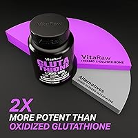 Vista 3 de 1000mg Glutathione for Immune Support - 100mg Absorption Complex - Reduced Liposomal Glutathione Supplement with Alpha Lipoic Acid - Brain Booster