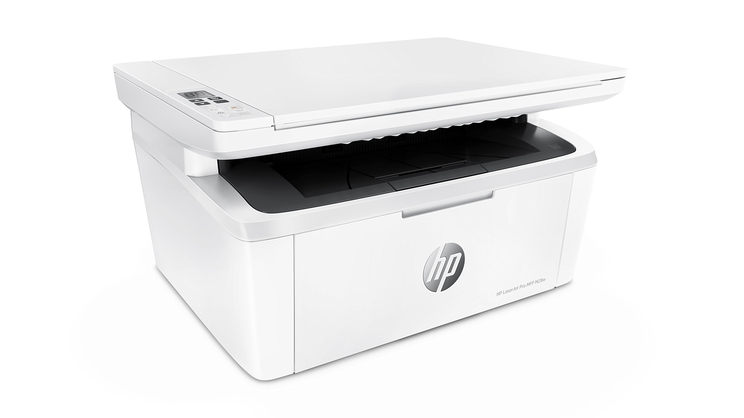 HP W2G55A#B19 LaserJet Pro M28w Multifunktionsgerät Laserdrucker (Schwarzweiß Drucker, Scanner, Kopierer, WLAN, Airprint) weiß