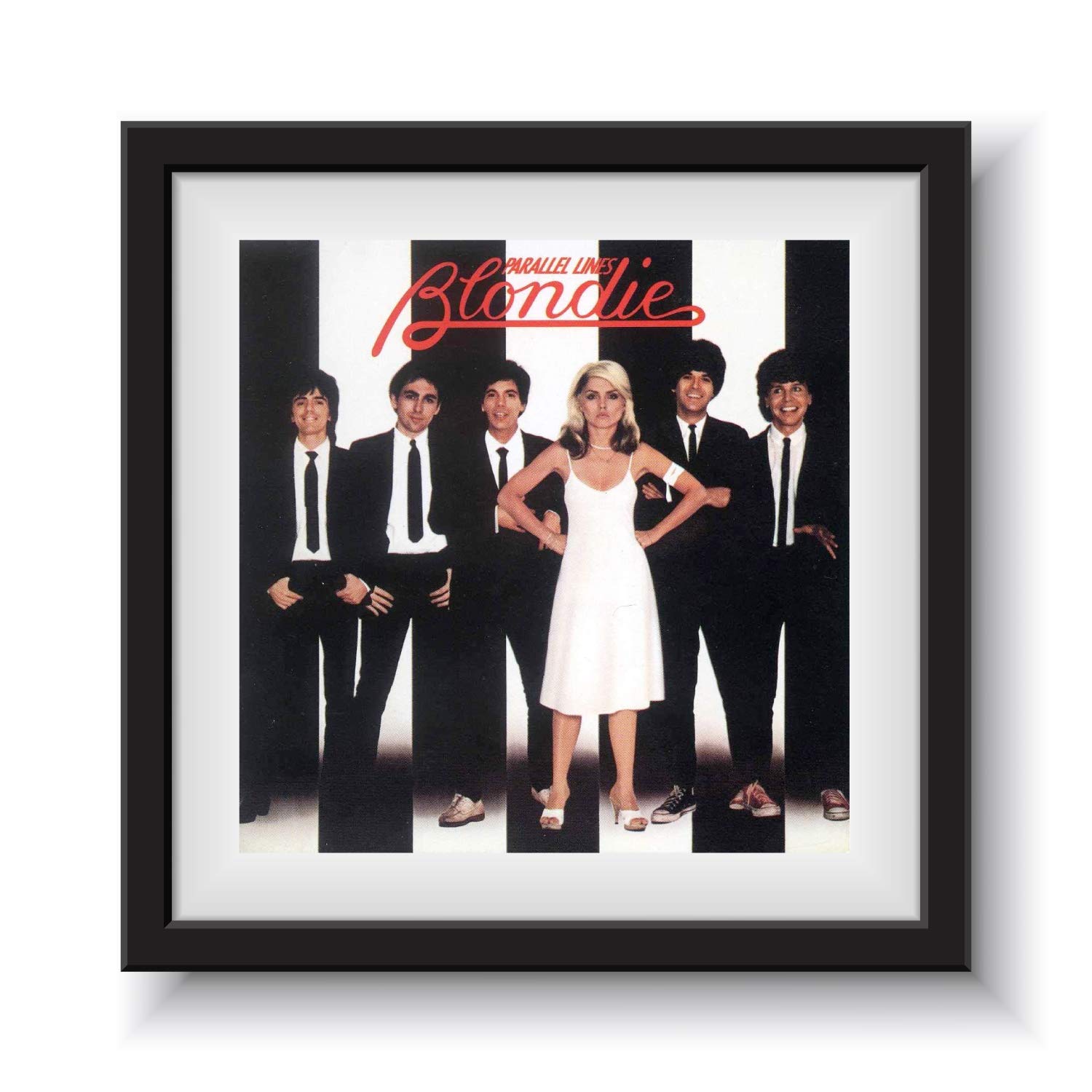 Printshop Blondie - Parallel Lines - Framed Album Cover