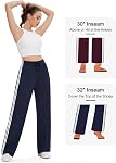 Tapata 28/30/32/34/36 Pantalon d'insémination pour femmes à jambes droites à jambes à jogging Pantalons de sport chaud-up course sportive