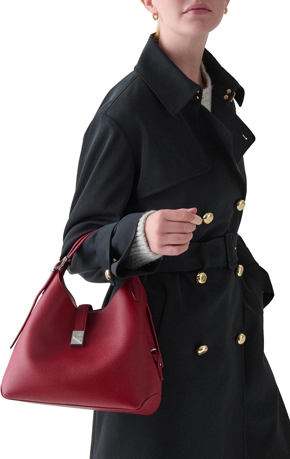 kate spade new york womens Deco Pebbled Leather Crossbody Tote - Image 4