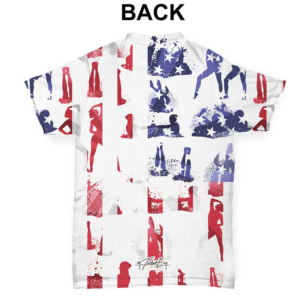 TWISTED ENVY Baby Girl Clothes USA Synchronised Swimming Collage White 3-6 Months