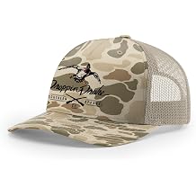 Mallard Duck and Gun X Logo Mesh Back Trucker