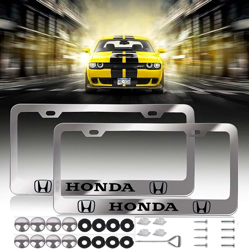 honda odyssey license plate