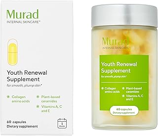 Murad Youth Renewal Supplement for Smooth, Plump Skin – Anti-Aging Beauty Supplement - Collagen and Ceramides Reduce Wrink...