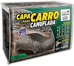 Capa para Carro Camuflada - Tam. M | Plast Leo (Ref. 527-M)