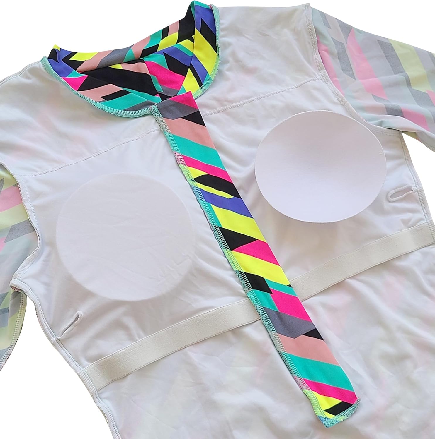 Ocean Blues Women's Long Sleeve One Piece Bathing Suit Athletic Boyleg One Piece Swimsuit UPF 50+ Sun Protection Rash Guard - Image 3