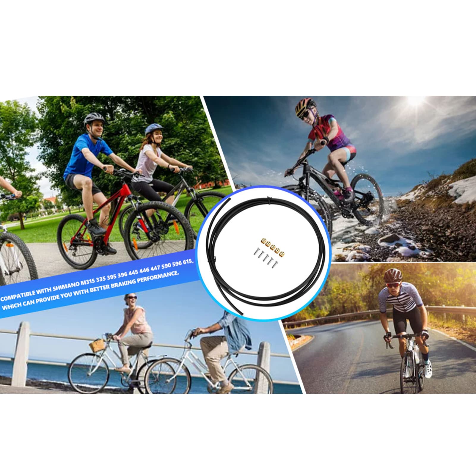 Hardware Disc Brake Mountain Hydraulic Hose Brake Pipe, Brake Oil Pipe, Mountain Hydraulic Disc Brake Pipe