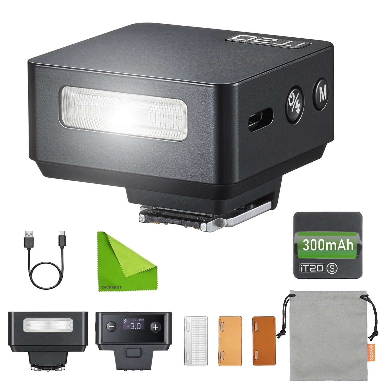 Amazon | 【日本正規代理店品】Godox iT20 オンカメラフラッシュ Sony