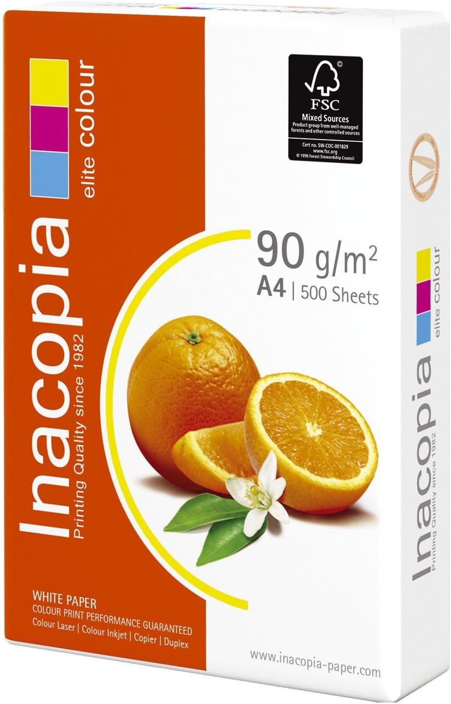Inacopia Elite 0117 090 10 99 1 Multifunctional Paper A4 Wood-Free 90 g/m² 500 Sheets White