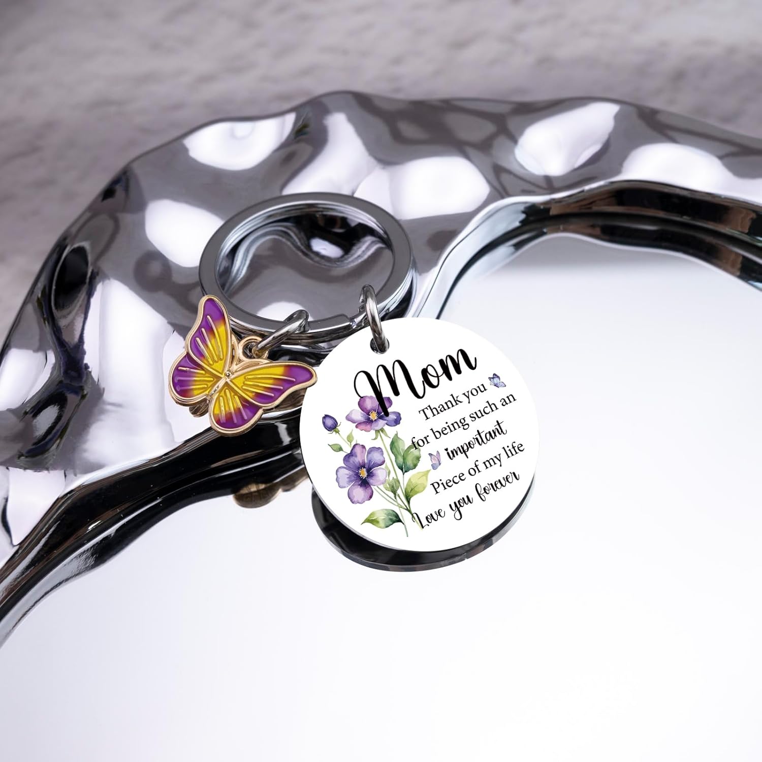 Mama Keychain Mom Birthday Gifts Best Valentines Day Gift for Mom Unique Birthday Mothers Day Gifts Ideas for Mother from Daughter Son - Image 4