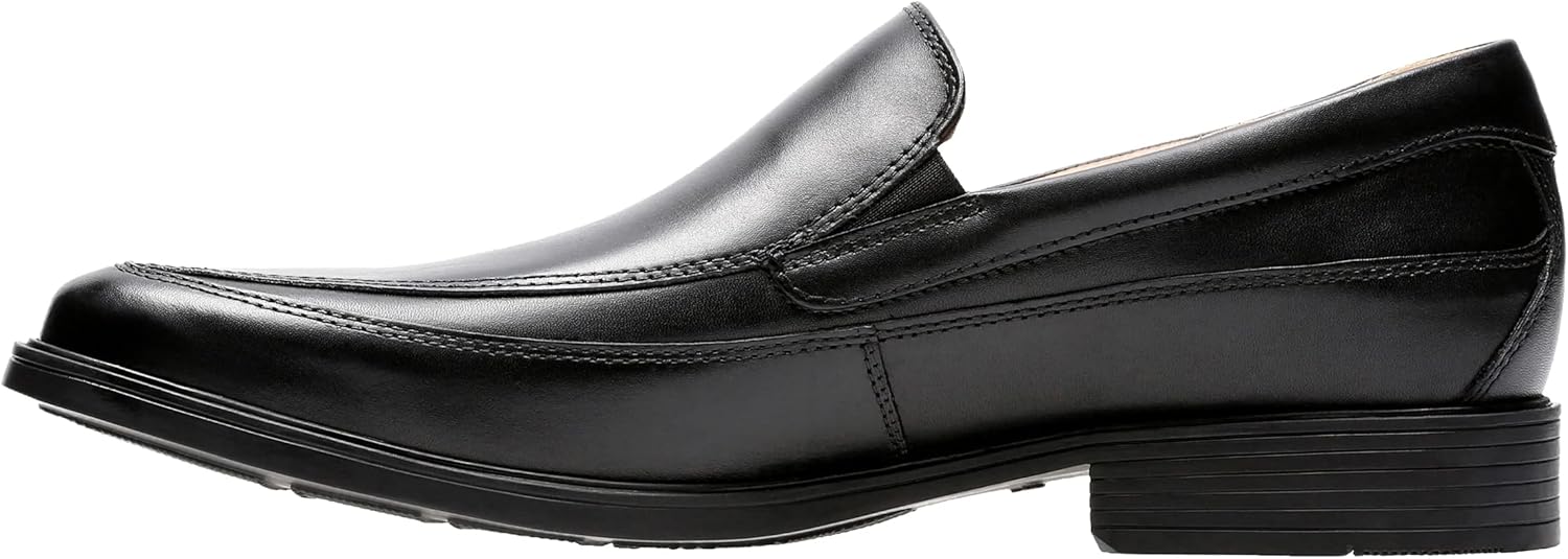 Clarks Men's Tilden Free, Black Leather, 7 Wide