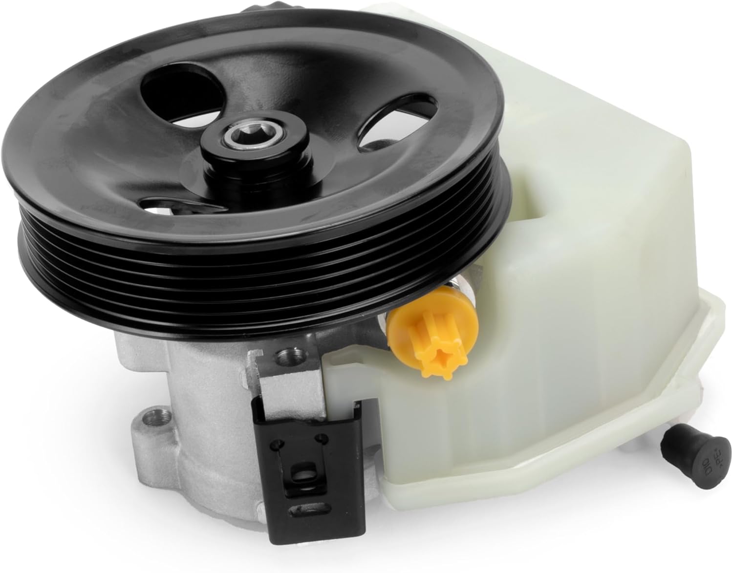 20-64610 LuluViolen Power Steering Pump, with Reservoir, Compatible with Jeep KJ Series Liberty 2002 2003 2004 2005 2006 3.7L, Replace# 52088710AA 733-75141