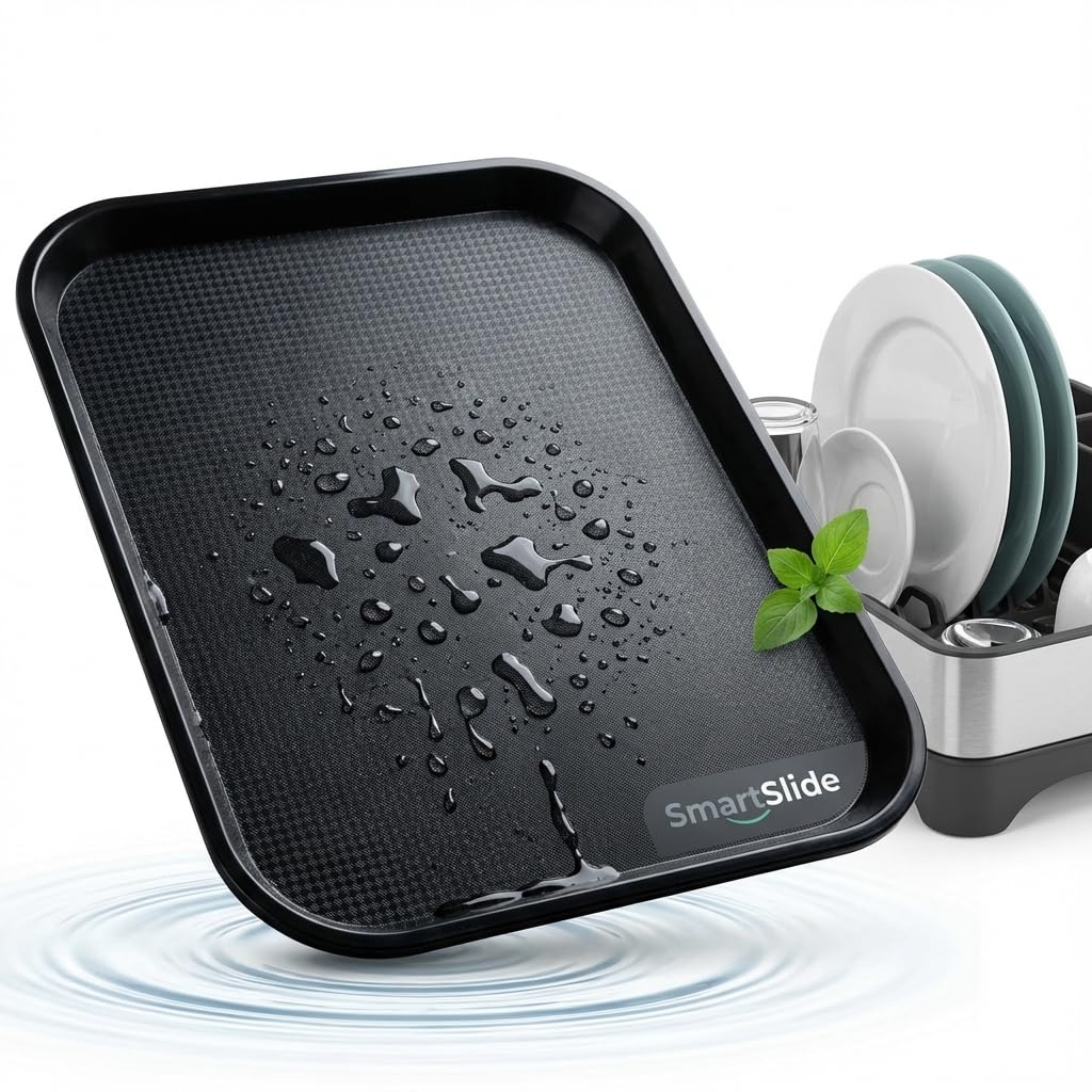 SmartSlide Plastic Drip Tray (35x45 cm) – Water Collector for Dish Drainer (Only Tray)