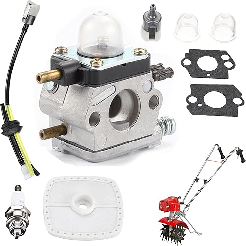 munirater Kit de línea de combustible del carburador de repuesto para Mantis Tiller Parts 7222 7225 SV-5C/2 C1U-K82 A021001090