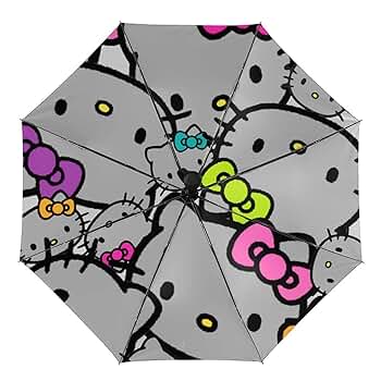 Amazon | 折りたたみ傘 ハローキティ 日傘 折り畳み傘 8本骨