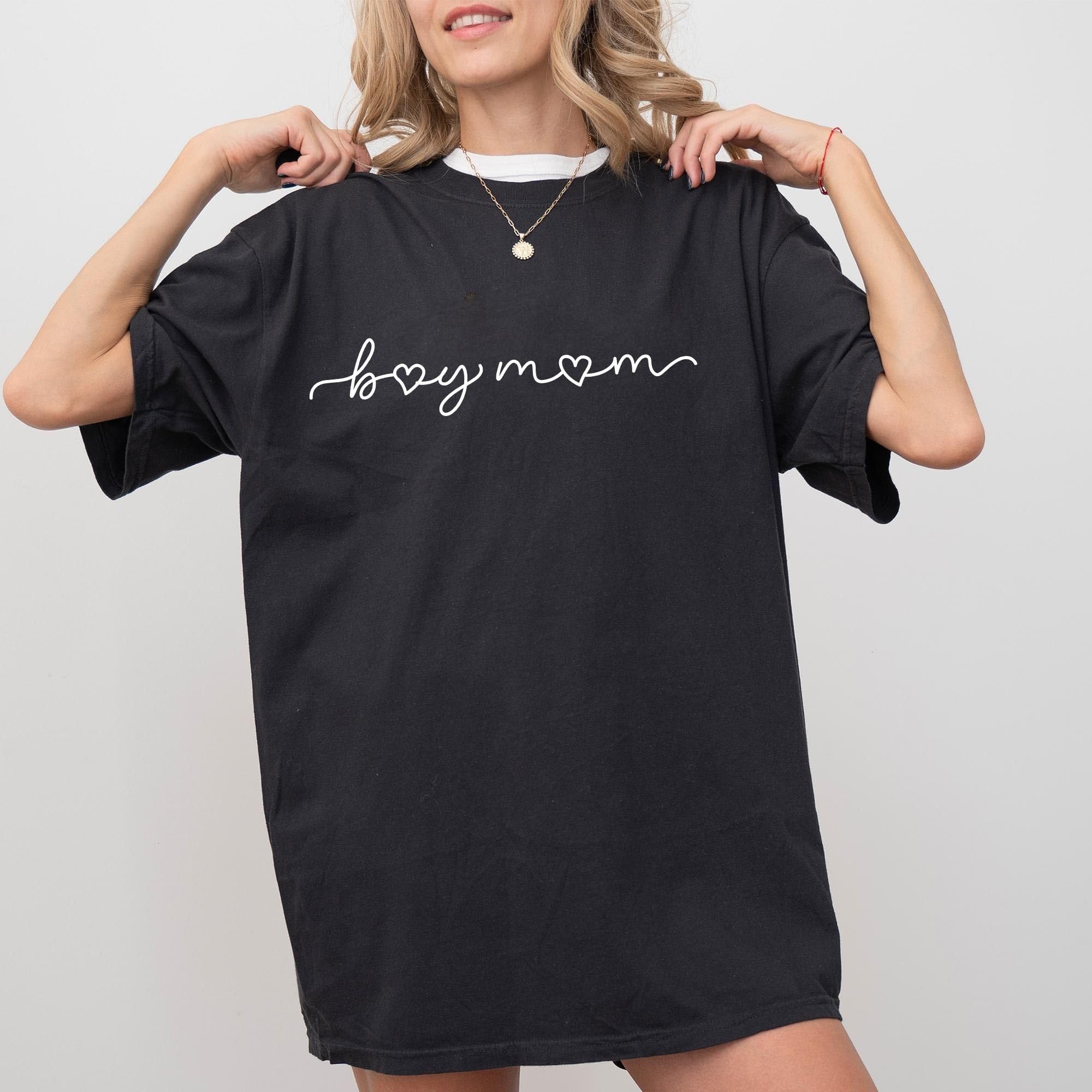 Boy Mom Comfort Colors Shirt, Mama o &hellip;
