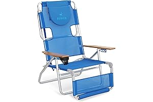 3N1 Adjustable Outdoor Reclining Chair with Footrest for the Elderly