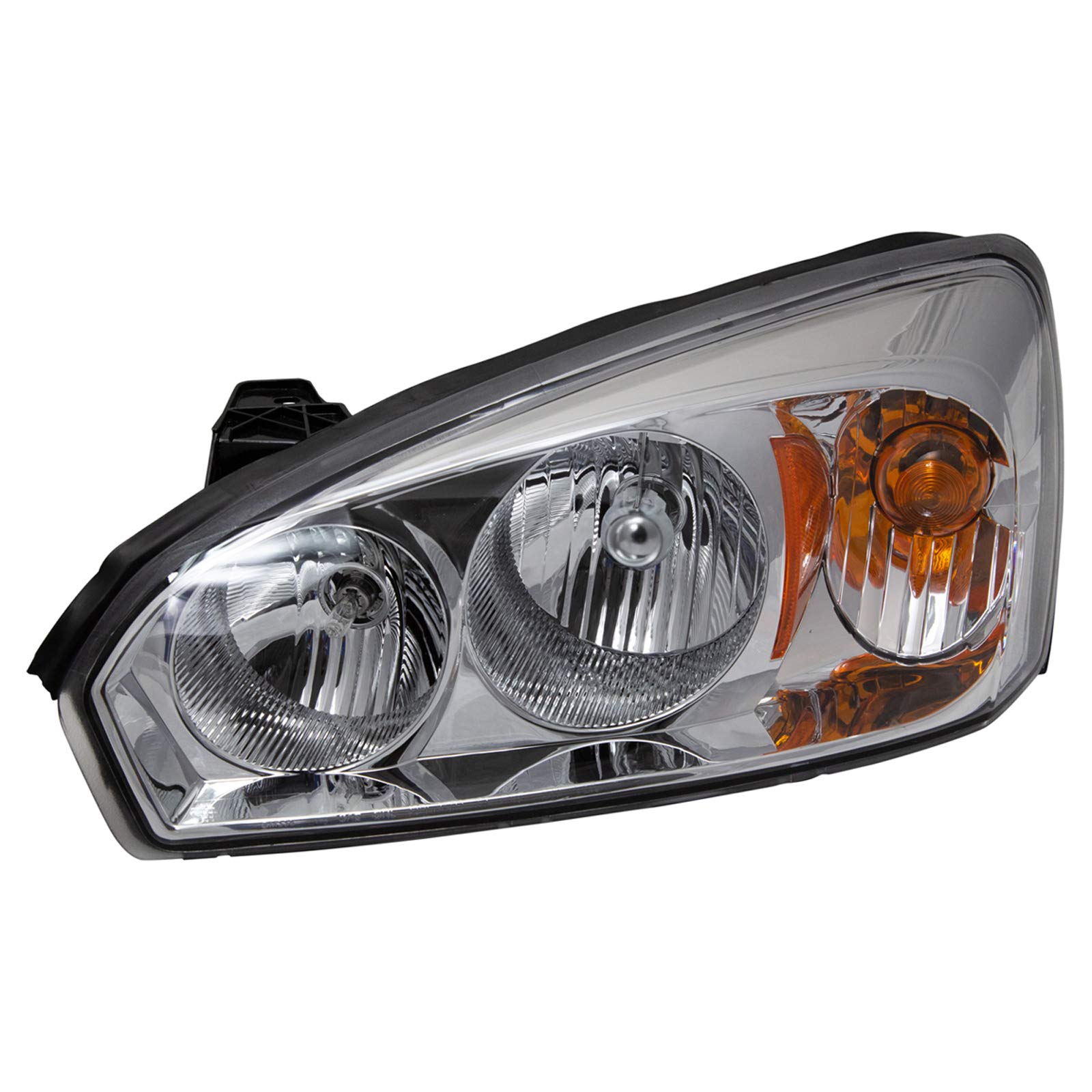 TRQ Driver Side Headlight Assembly Compatible with 2004-2007 Chevrolet Malibu 2008 Malibu LS LT GM2502235