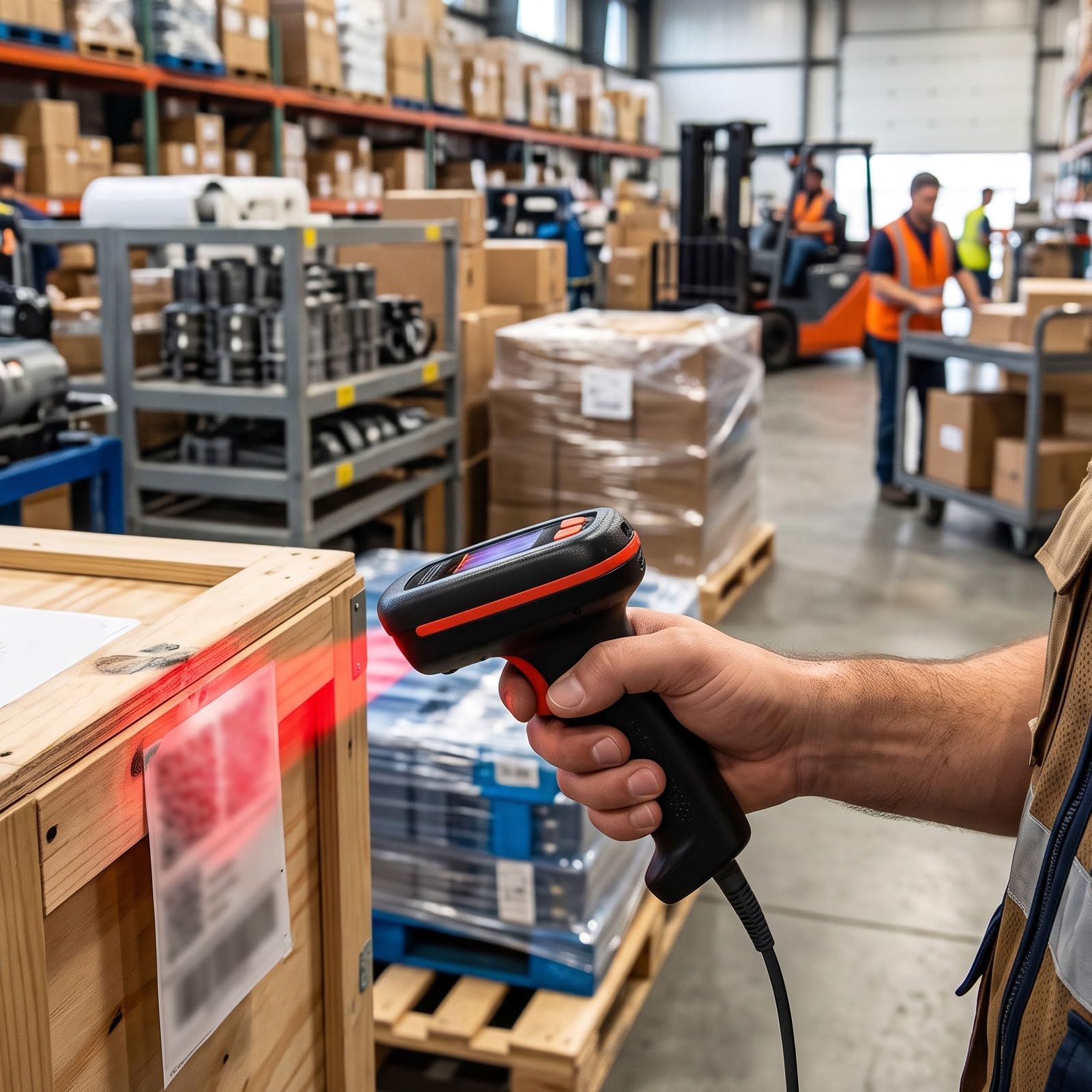 Topiky Scanner di Codici a Barre QR Industriale Bluetooth IP54 Resistente