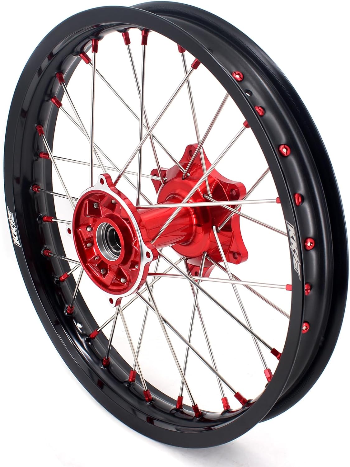 KKE 1.6 * 21 & 2.15 * 19 MX Cast Motorcycle Dirt bike Wheels Rims Compatible with HONDA CRF250R 2014-26, CRF450R 2013-26 CRF250RX 2020-26 CRF450RX 2020-26 CRF450X CRF450RL 2019-26 CRF450L 2019-21