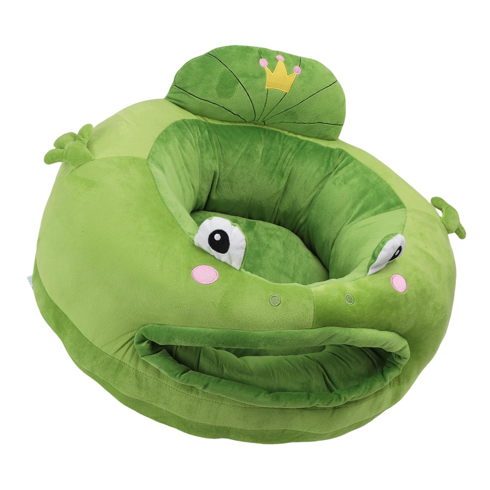 Divano per bambini in peluche, ideale per neonati, morbido sedile di supporto, 45 x 60 cm, per giocare (stile 2)