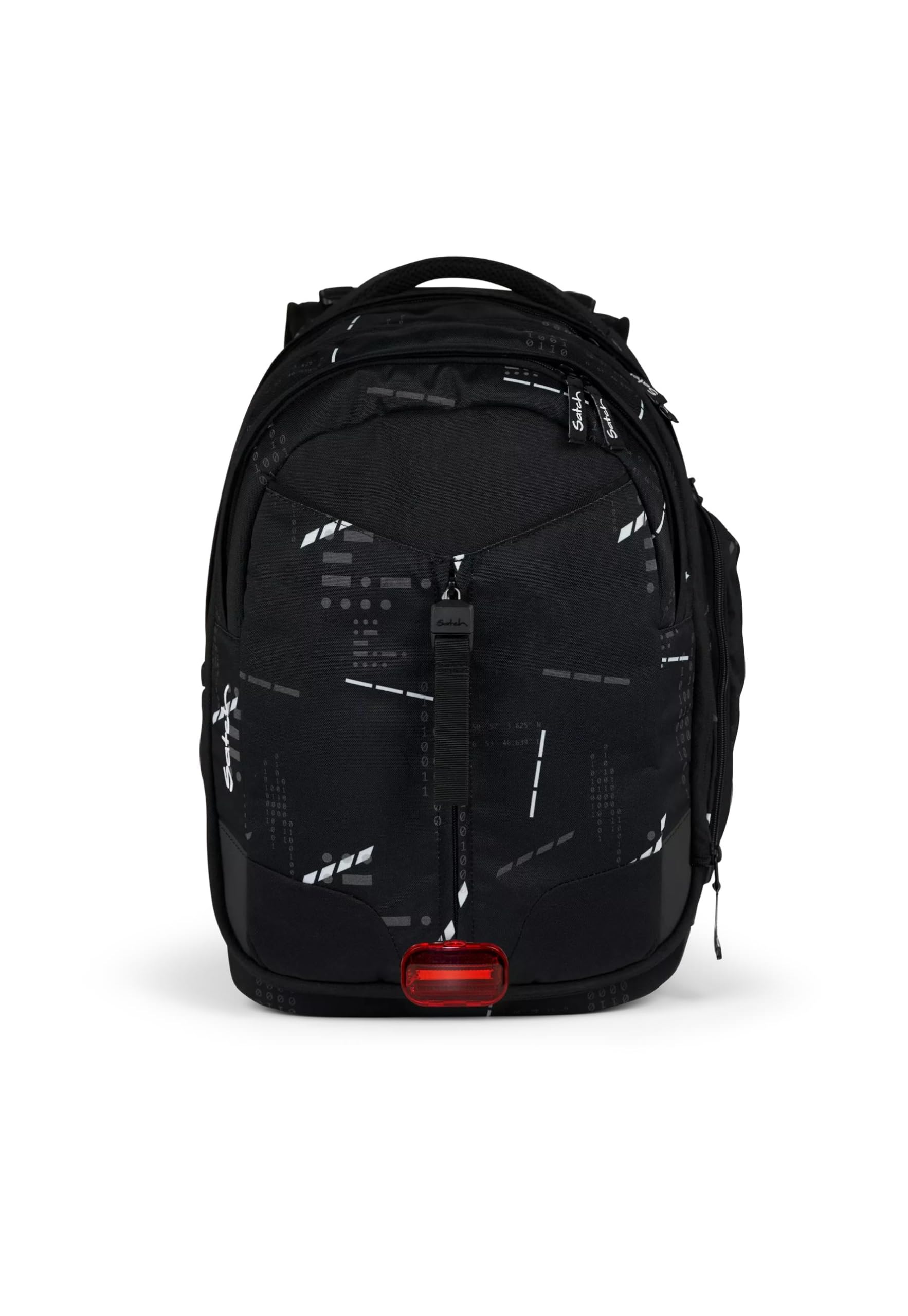 Satch Match Schulrucksack ab 5. Klasse, ergonomisch, erweiterbar auf 35 Liter, standfest, extra Fronttasche
