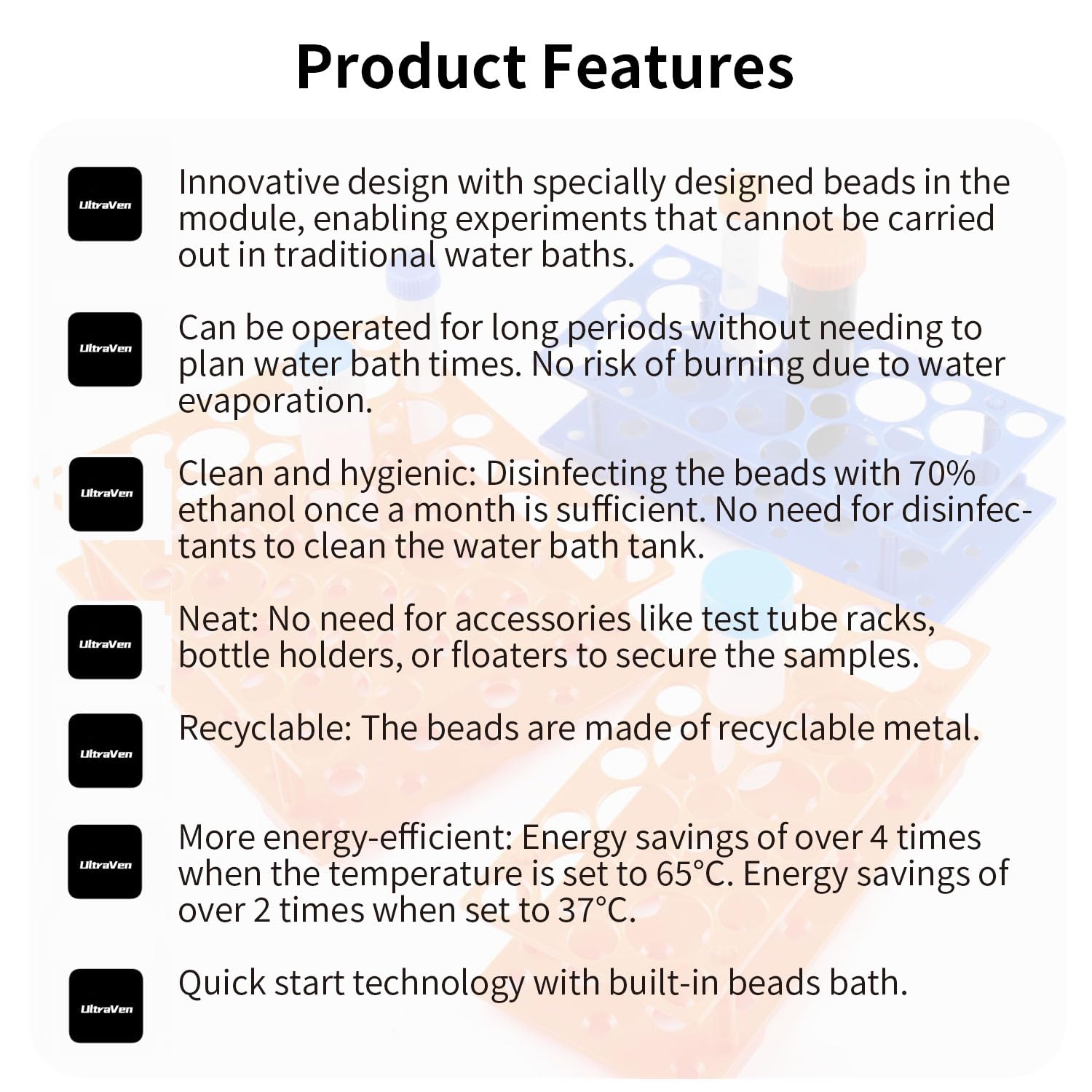 Bead Bath,Armor Beads,DHB-200,Volume 0.7L Room Temperature +5℃ to 150℃,Programmed Temp Control in Stages and Data Storage