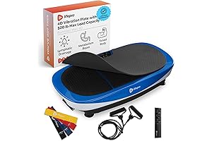 Rumblex Max 4D Vibration Plate Exercise Machine - Full Body Workout at Home