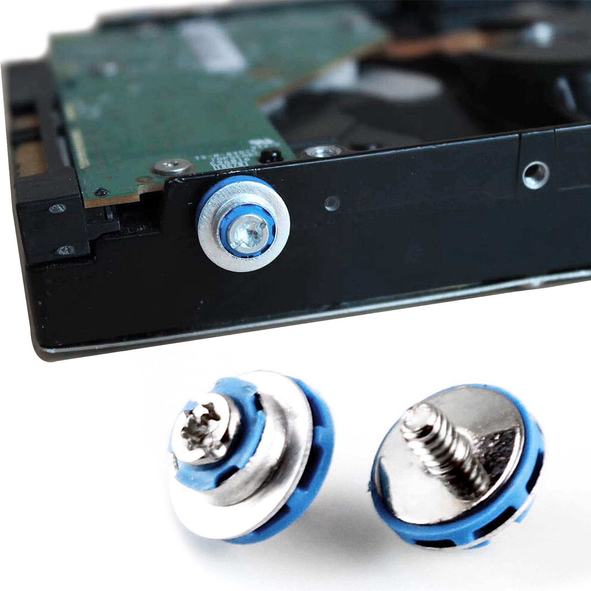 12 tornillos de fijación para disco duro compatibles con HDD DC5800 DC7800 DC7900 6005 6200 6300 Z200 6000 8000 8100 8200 tornillos para servidor, tornillos SSD, amortiguadores