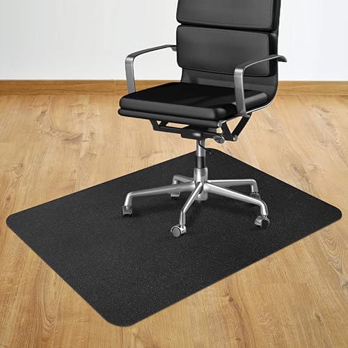 2020 nuevo tapete para silla de oficina, 35.8in x 47.6in para silla de escritorio de oficina para suelo de madera dura, multiusos, rectangular, no