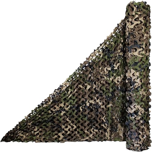 WINWAY Camo Netting Camouflage Net Bulk Roll Sunshade Mesh Net for Hunting Shooting Military Theme Party Decoration