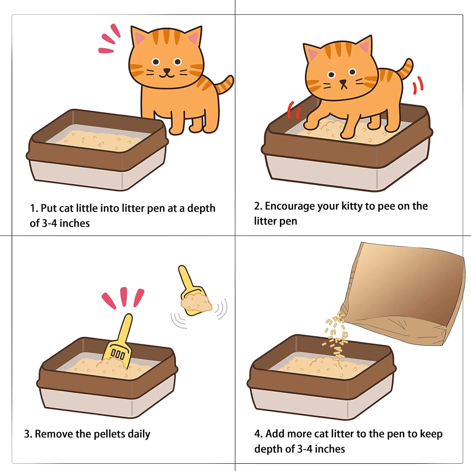 flushable kitty litter