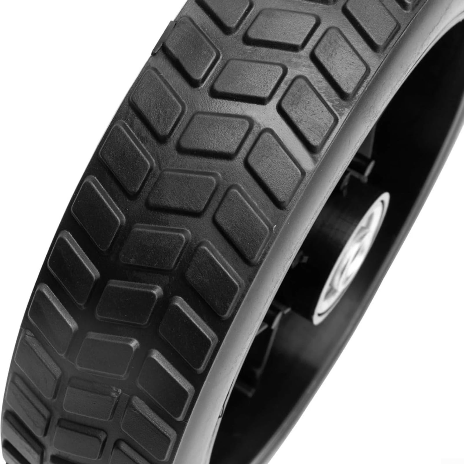 Rotelle silenziose in gomma per barbecue Traeger, 75 x 40 mm | Confezione da 2 ruote di ricambio silenziose in gomma per griglie Traeger, 75 x 40 mm, per ruote pesanti per un movimento