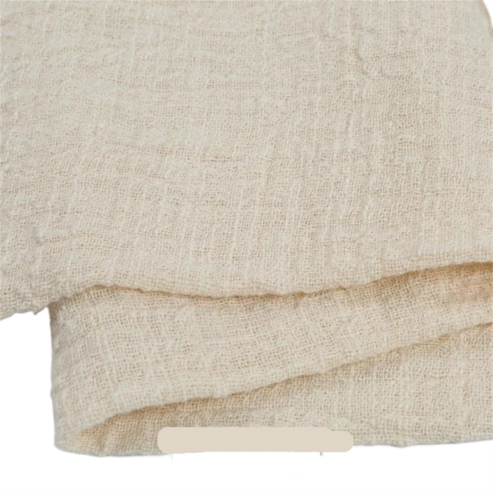 serviettes napkins 50PCS Terracotta Sewing Cloth Napkins 30x30cm Cotton Fabric Serviette Gauze Table Towels Wedding Decoration for dining wedding party everyday home(50pcs beige)