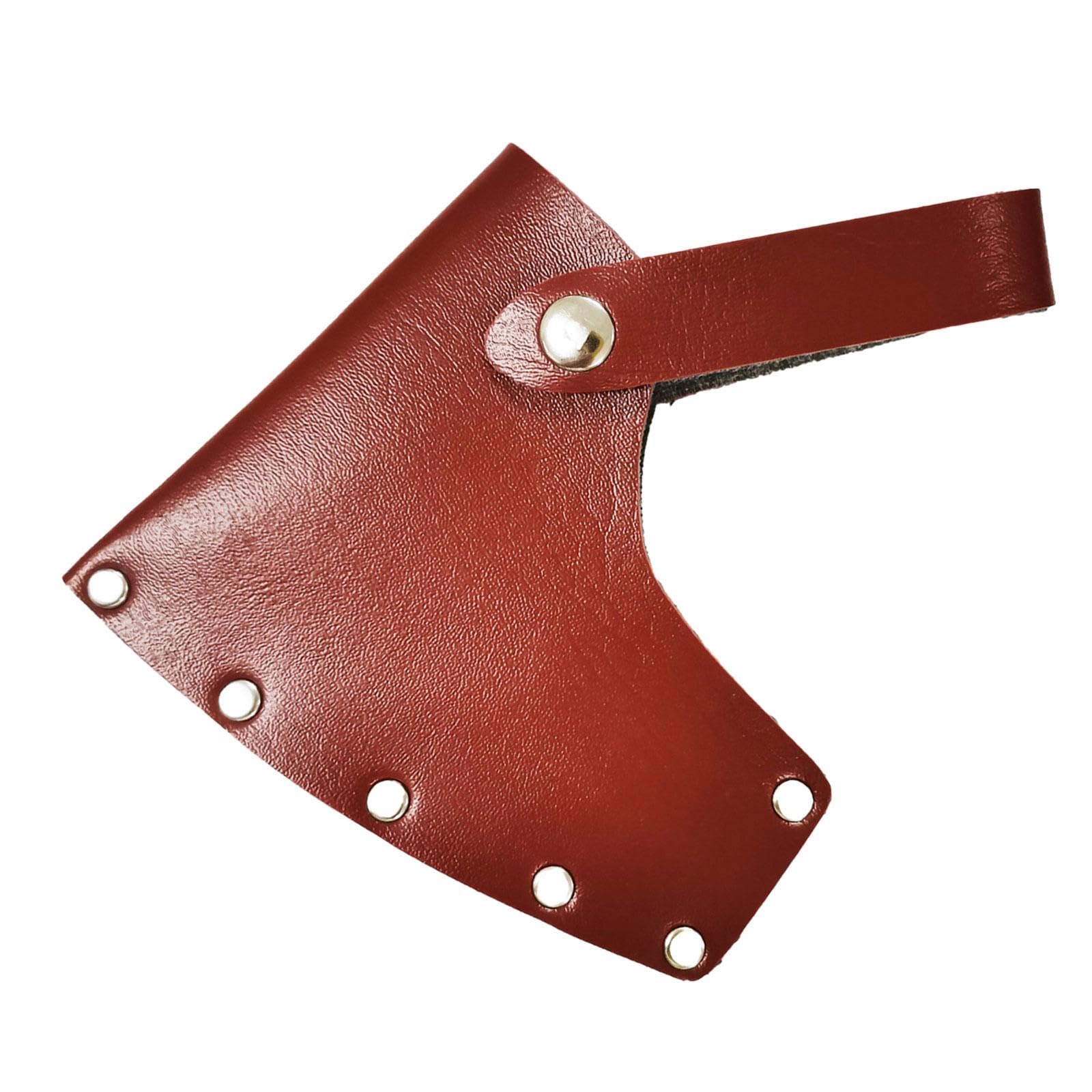 bnf®Axe Head Sheath Hatchet Covers Protect Cover Sleeve with Loops Axe Head Cover Brown|Sporting Goods | Outdoor Sports |1Pcs Axe Head Cover-image-49