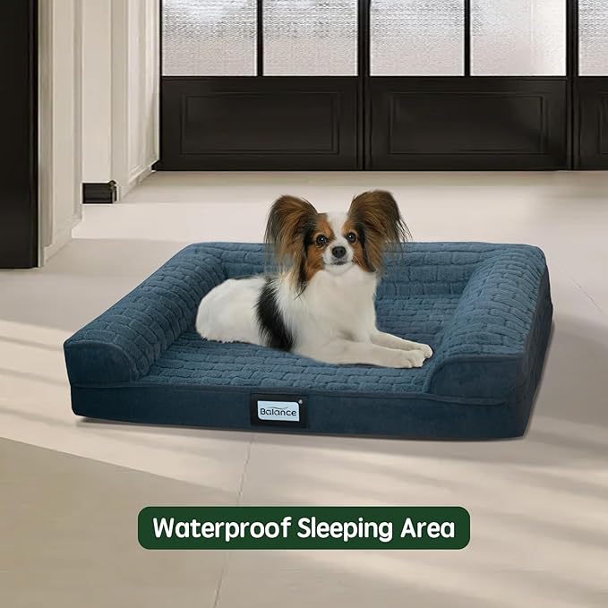 Cama Ortopédica para Perro Pequeño con Funda Lavable y Base Antideslizante miniatura 2