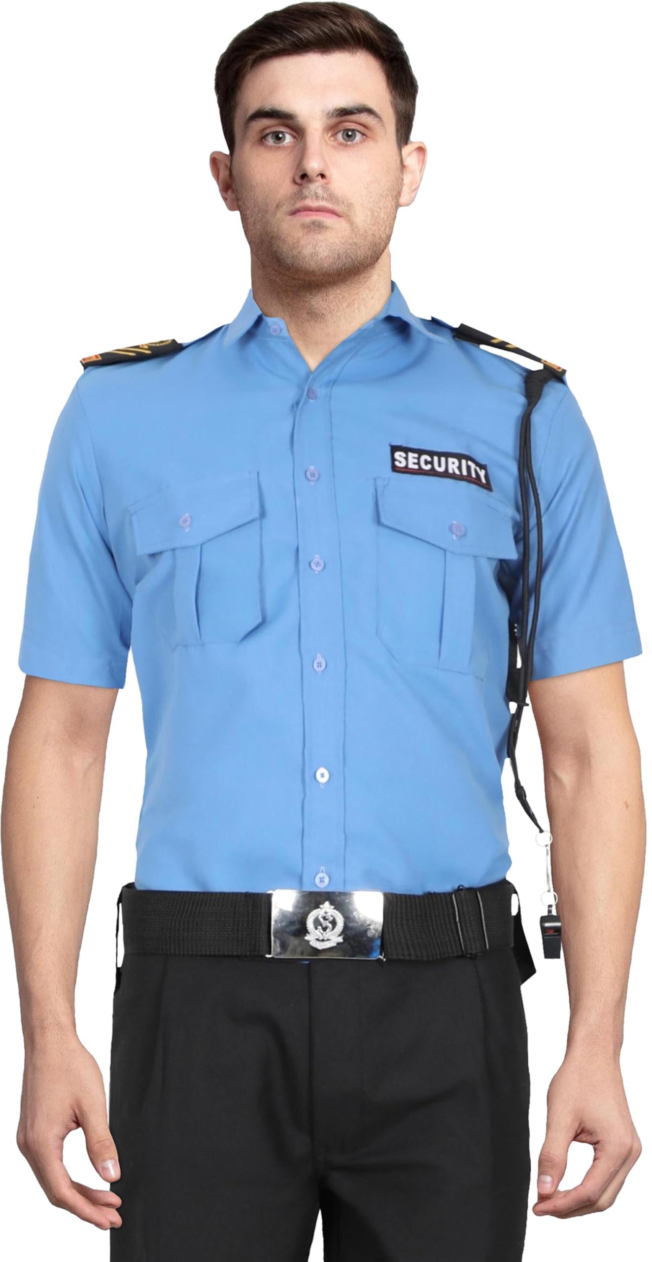 Men's Security Guard Uniform with Customizable Labels – Durable, Professional, and Comfortable Workwear