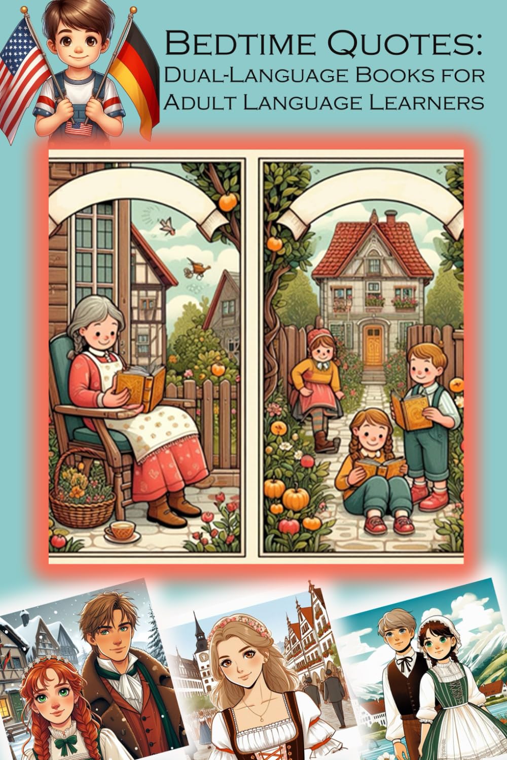 Bedtime Quotes: Dual-Language Books for Adult Language Learners: Learn German Kids Ages 7-12 ((Children learn German-Kinder lernen Englische))