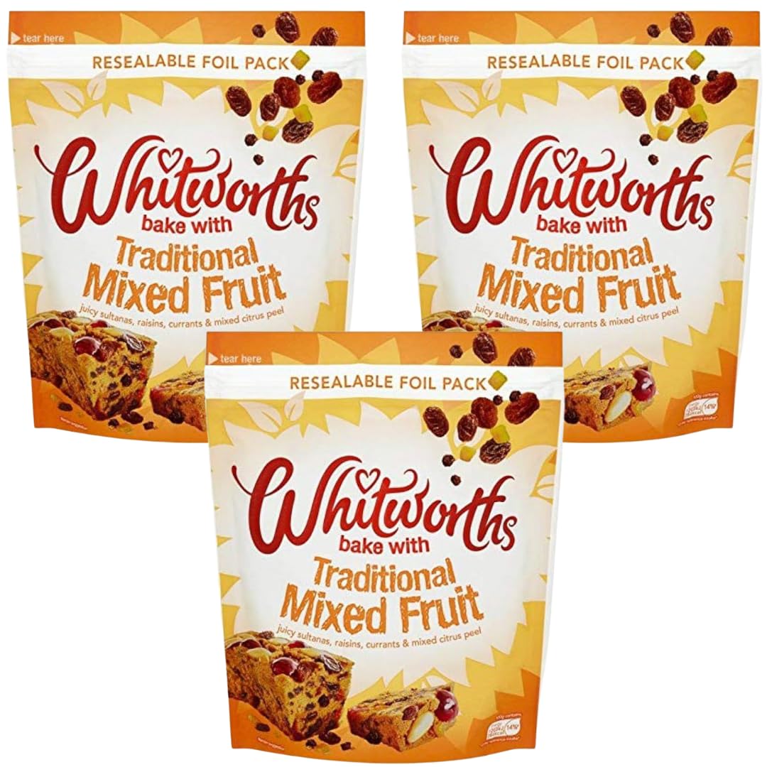 Dried Fruit Bundle With Whitworths Mixed Fruit 350g (3 Pack)