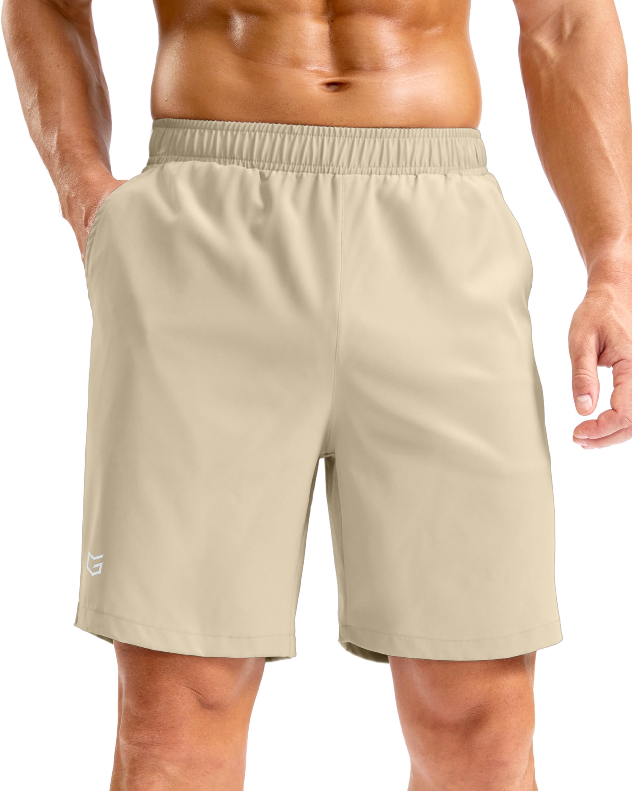 G Gradual Men's Athletic Running Shorts with Pockets 5"/ 7"/ 9" Gym Shorts